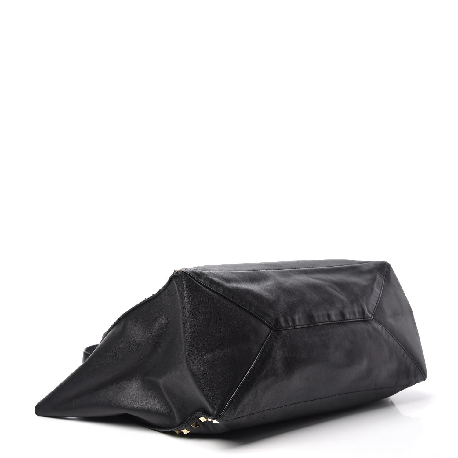 Valentino Garavani Nappa Medium Rockstud Soft Tote Black 4 of 12