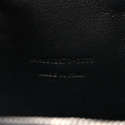 Saint Laurent Grain De Poudre Matelasse Monogram Mini Lou Camera Bag Black 7 of 10