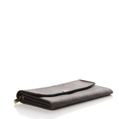 Louis Vuitton Damier Ebene Sarah Wallet 4 of 10