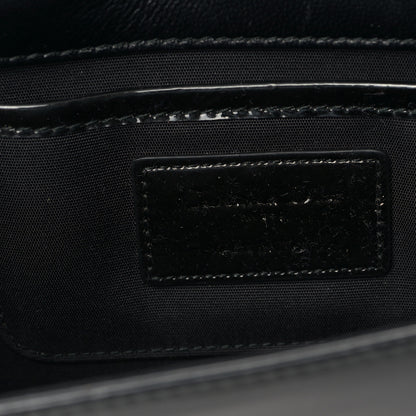 Christian Dior Patent Cannage Lady Dior Convertible Clutch Black 6 of 8
