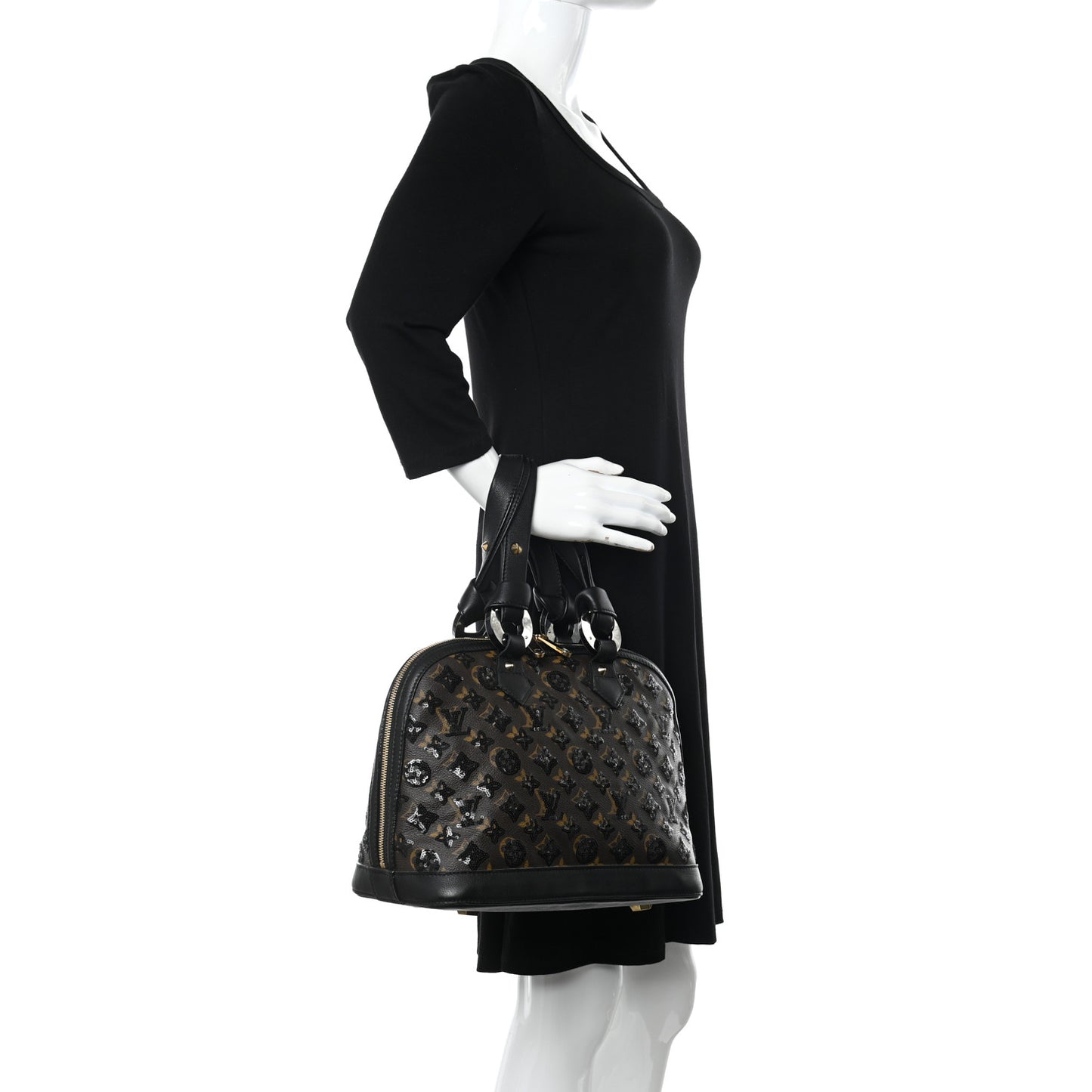 Monogram Sequins Eclipse Alma Black