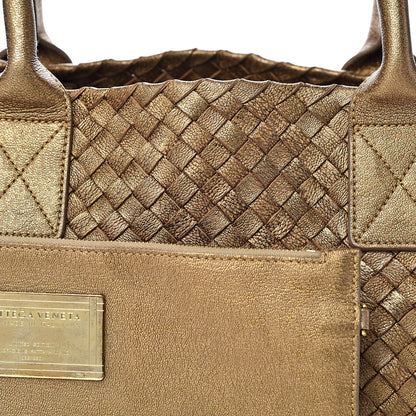 Bottega Veneta Chevre Intrecciato Intrecciato Mini Cabat Ottone 13 of 13