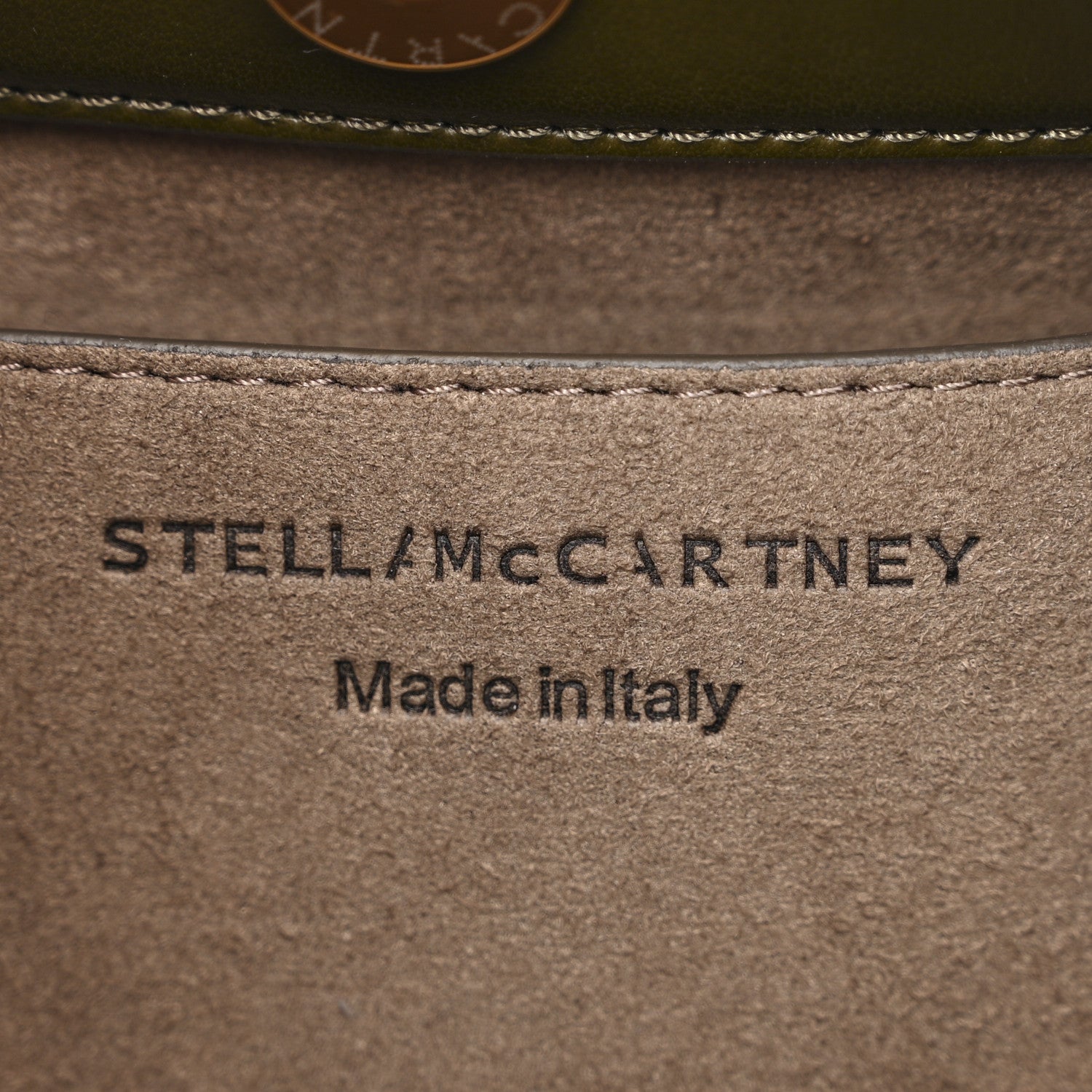 Stella McCartney Eco Alter Nappa Medium Frayme Khaki 6 of 11