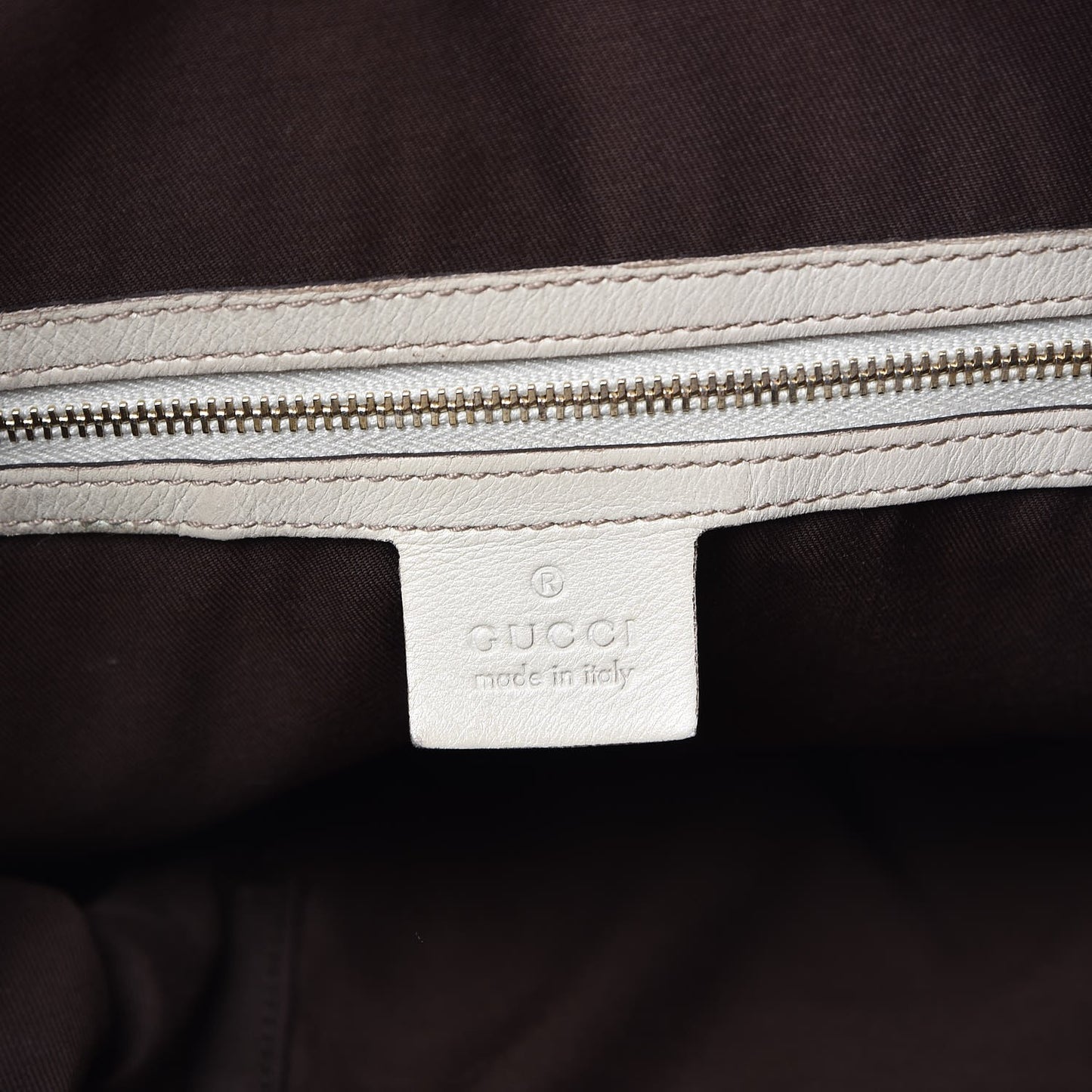 Monogram Large Wave Hobo Off White
