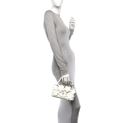 Marc Jacobs Lambskin Daisy Applique The Mini Dual Bag White 2 of 9