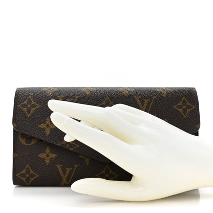 Louis Vuitton Monogram Sarah Wallet NM 2 of 11