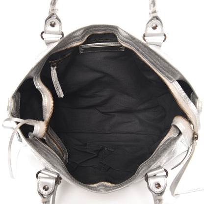 Balenciaga Agneau Classic Hardware City Gris Aluminum 4 of 4