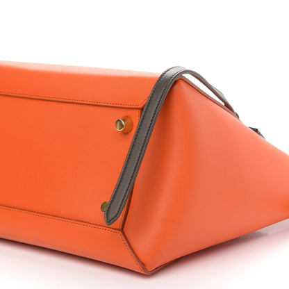 Celine Smooth Calfskin Mini Tri-Color Belt Bag Orange 9 of 10