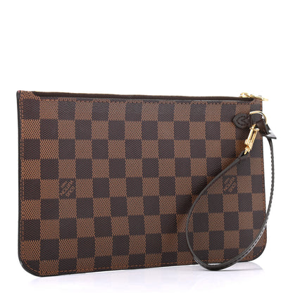 Louis Vuitton Damier Ebene Neverfull MM GM Pochette 3 of 7