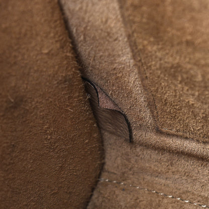 Celine Drummed Calfskin Nano Luggage Dune 8 of 9