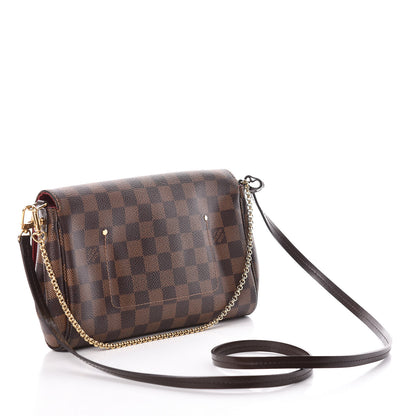 Louis Vuitton Damier Ebene Favorite MM 3 of 10