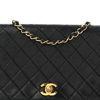 Chanel Lambskin Quilted Small Single Flap Black 9 of 15