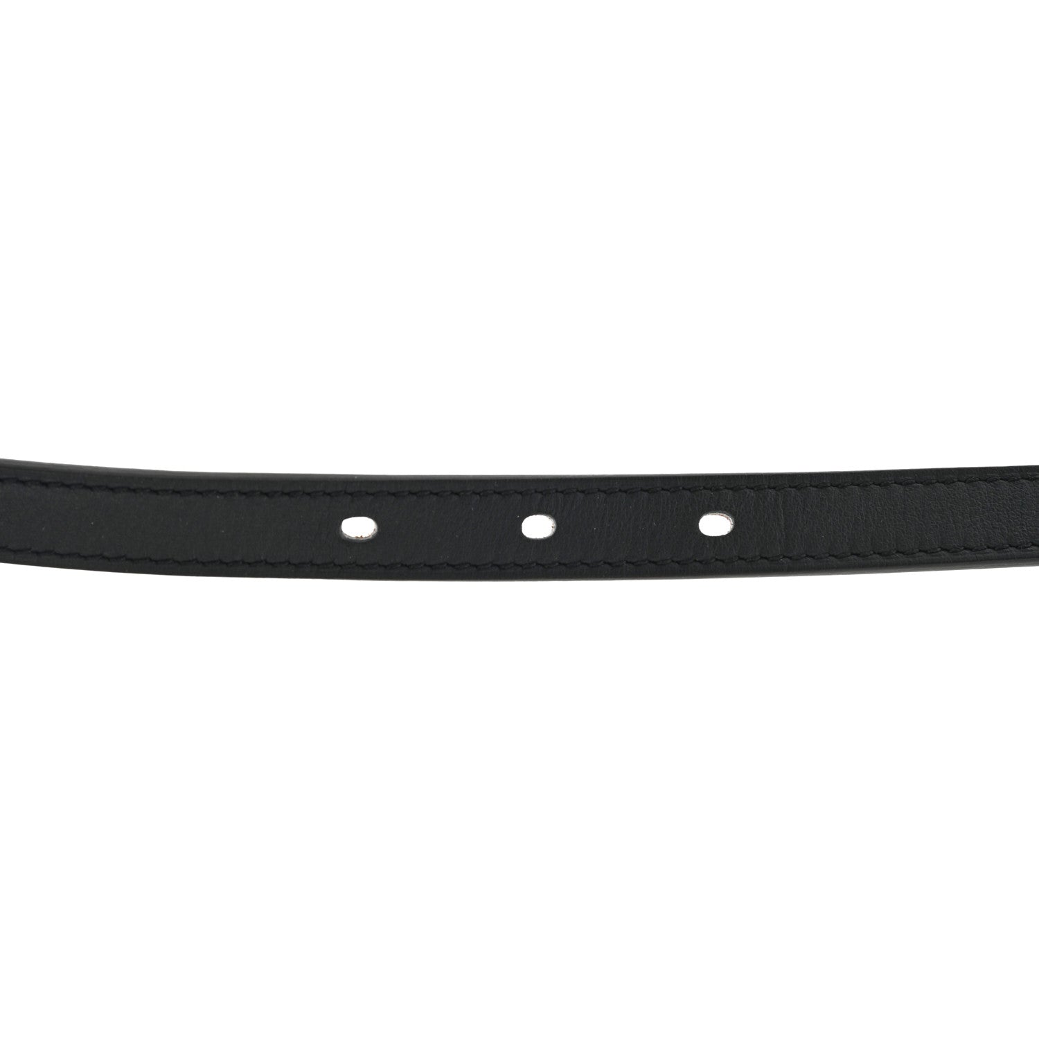 Hermes Epsom Swift 13mm Lucky 15 Belt 80 Black Gold 4 of 5
