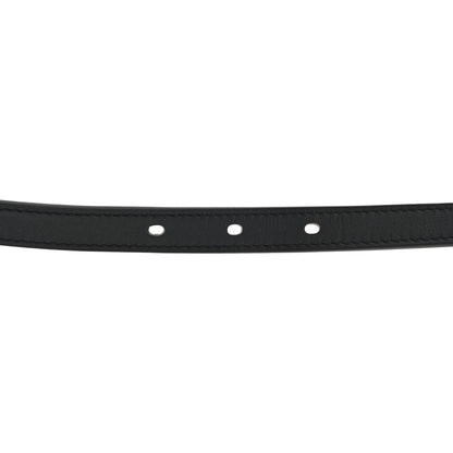 Hermes Epsom Swift 13mm Lucky 15 Belt 80 Black Gold 4 of 5