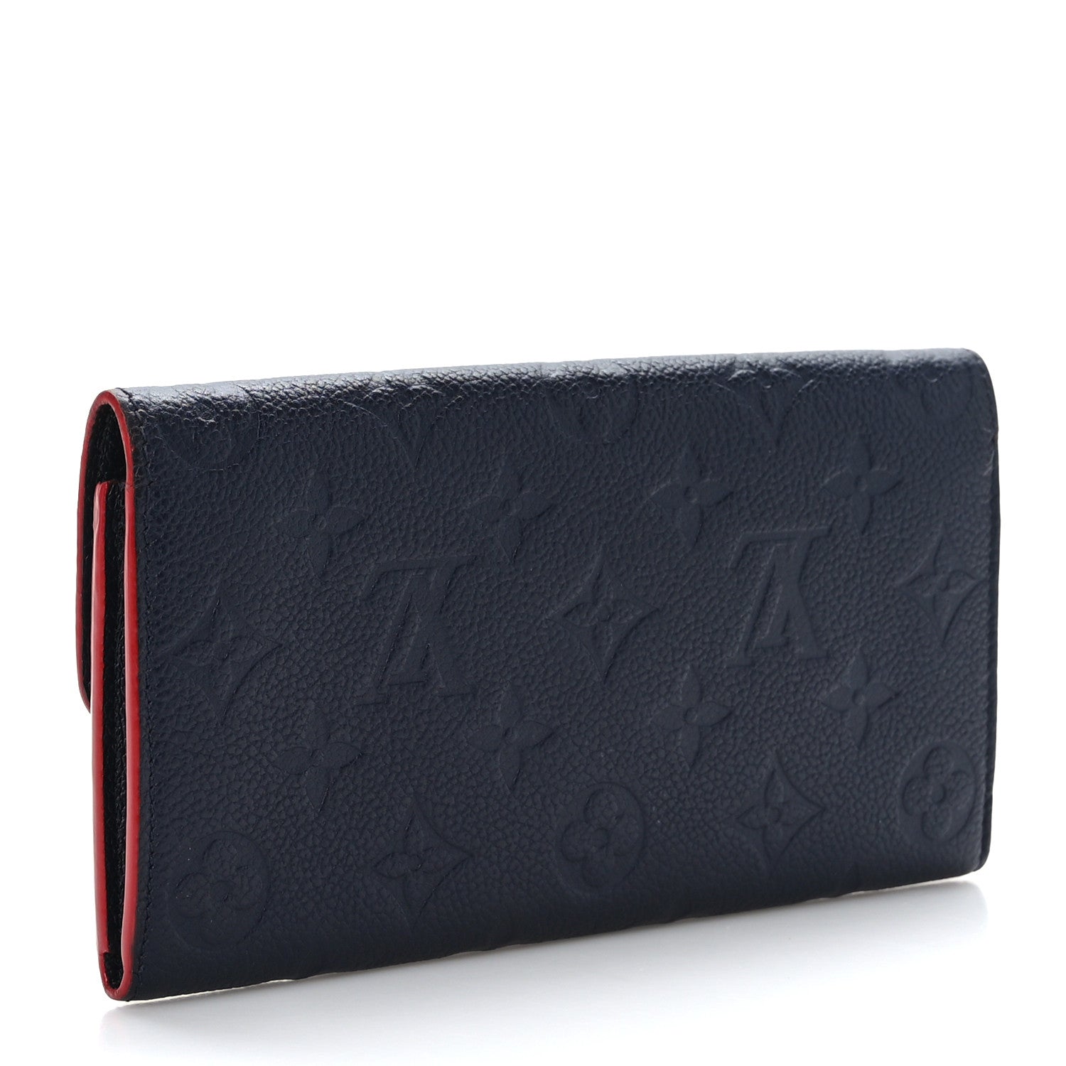 Louis Vuitton Empreinte Emilie Wallet Marine Rouge 3 of 6
