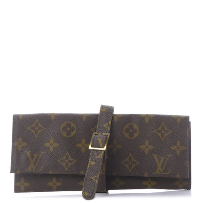 Louis Vuitton Monogram Saks Jewelry Roll Pouch 1 of 12