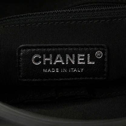 Chanel Calfskin Chain 20s Signe Tote Black 6 of 12