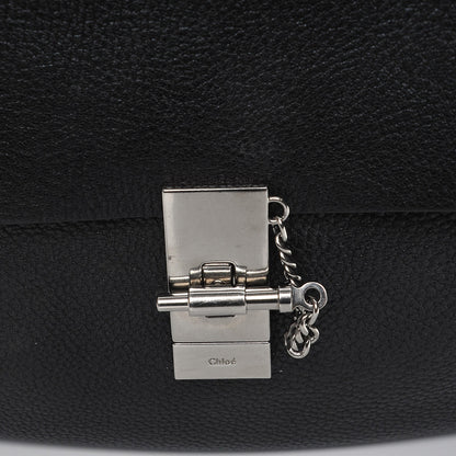 Chloe Grained Lambskin Medium Drew Shoulder Bag Black 7 of 7