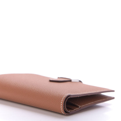 Hermes Epsom Bearn Compact Wallet Gold 6 of 9