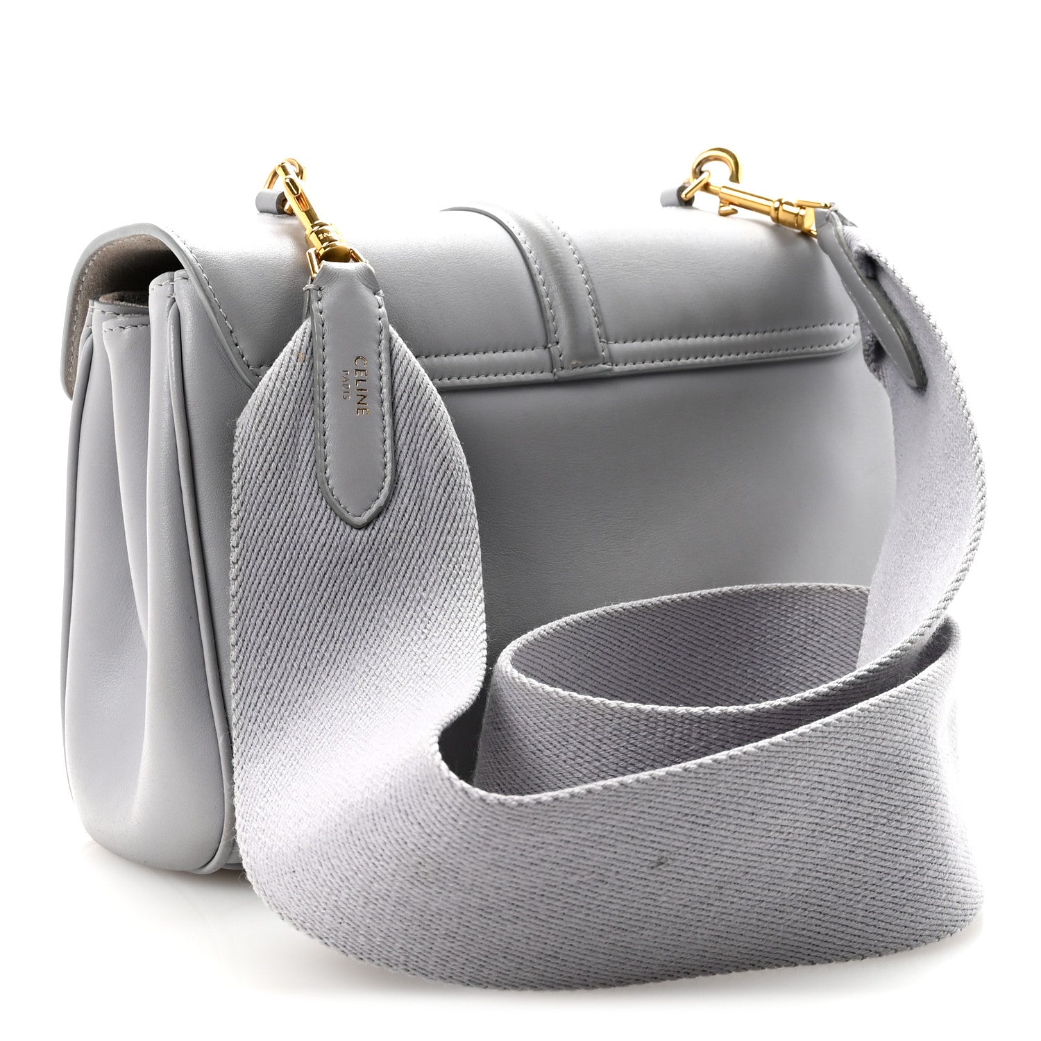 【美品】CELINE セリーヌ　ティーン　バケット16 2WAY バッグ　グレー CELINE（セリーヌ） （未使用 展示品）セリーヌ ティーン バケット 16