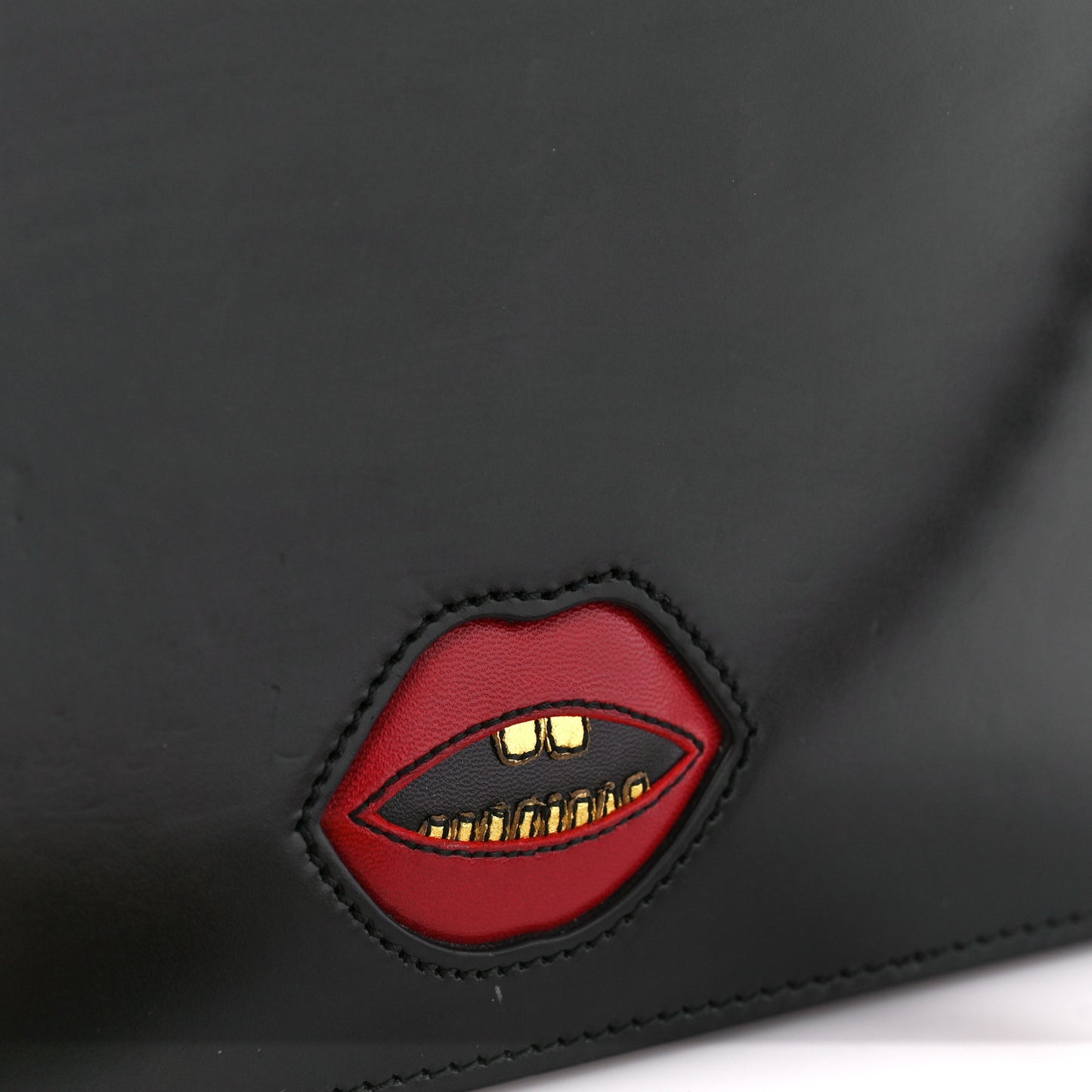Knight Calfskin Malaga Kid Heart Medium GG Marmont Chain Handle Bag Black Hibiscus Red Multicolor