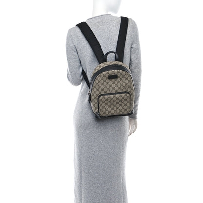 Gucci GG Supreme Monogram Small Eden Day Backpack Black 3 of 8