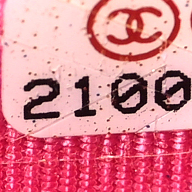 Chanel Caviar Quilted Wallet on Chain WOC Fuchsia 7 of 8
