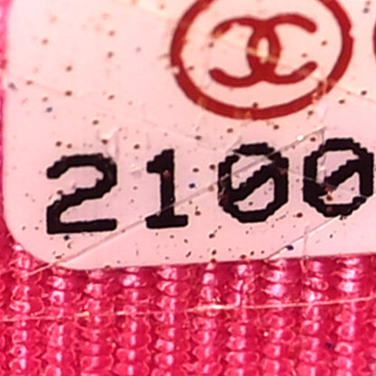 Chanel Caviar Quilted Wallet on Chain WOC Fuchsia 7 of 8