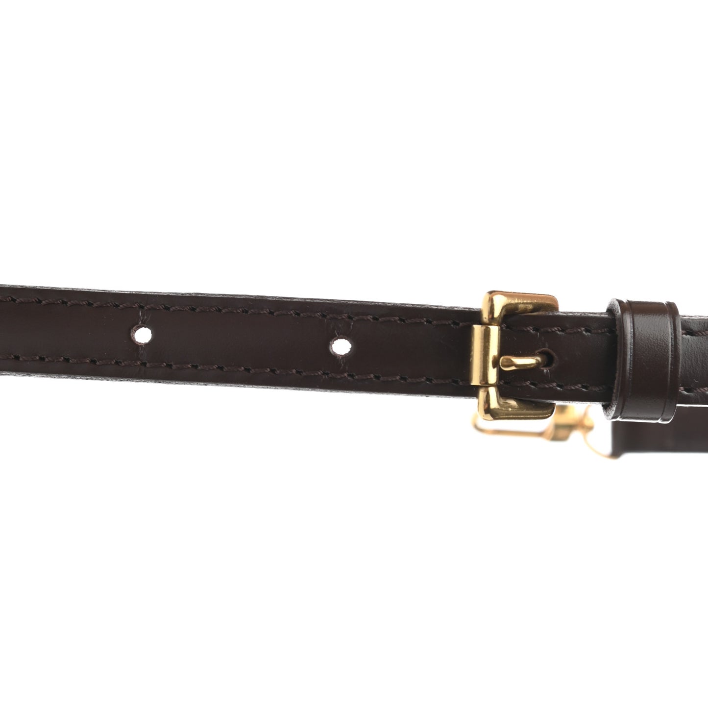 Calfskin 16mm Adjustable Shoulder Strap Brown