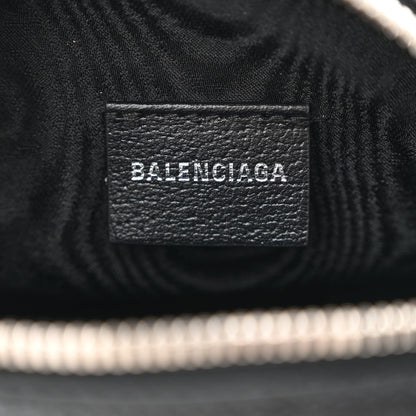 Gucci X Balenciaga BB Monogram Web Mini Ophidia Messenger Black 6 of 10