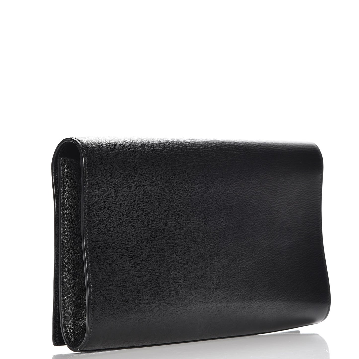 Goatskin Monogram Large Belle De Jour Clutch Black
