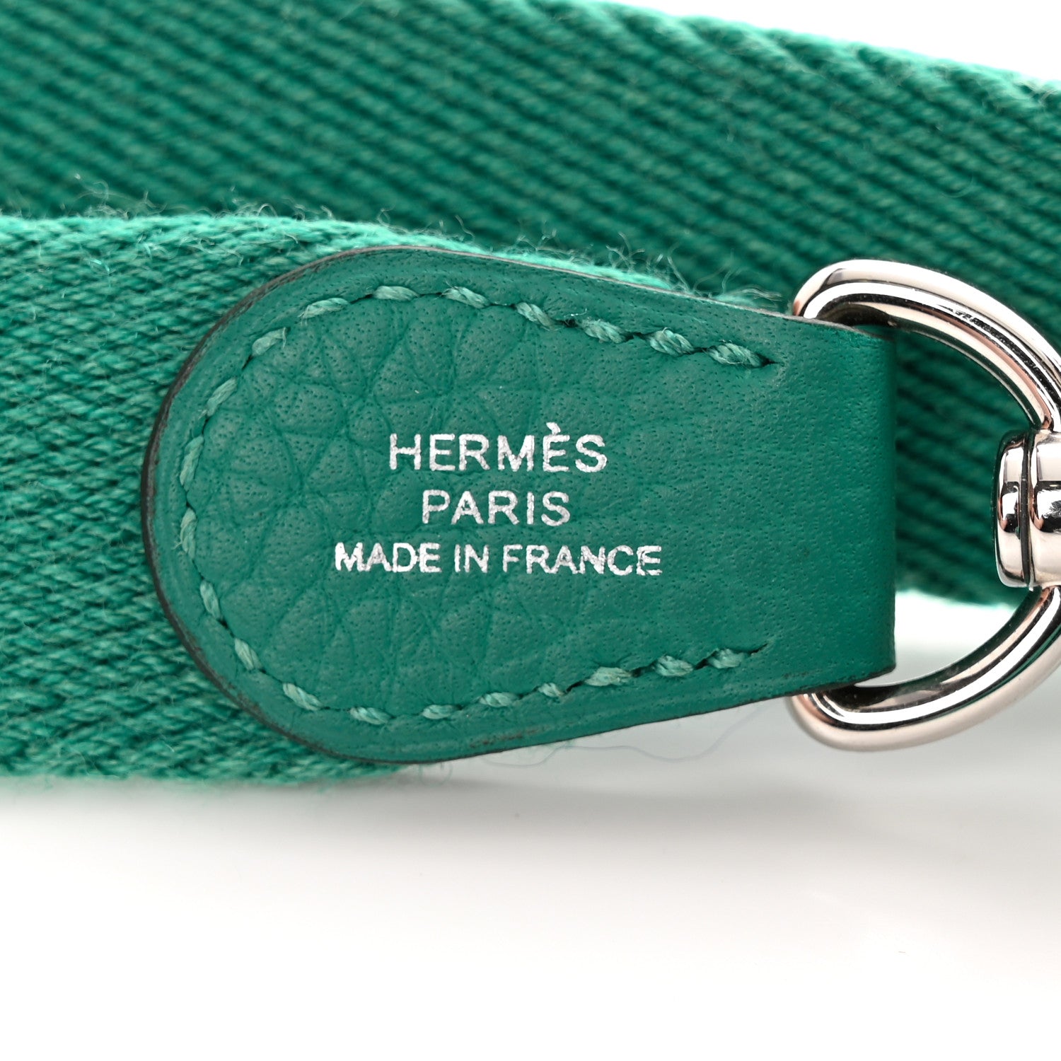 Hermes Taurillon Clemence Evelyne TPM Vert Jade 7 of 11