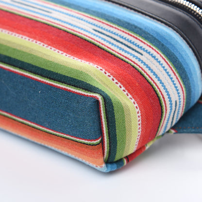 Saint Laurent Wool Mexican Jacquard City Belt Bag Multicolor 9 of 12