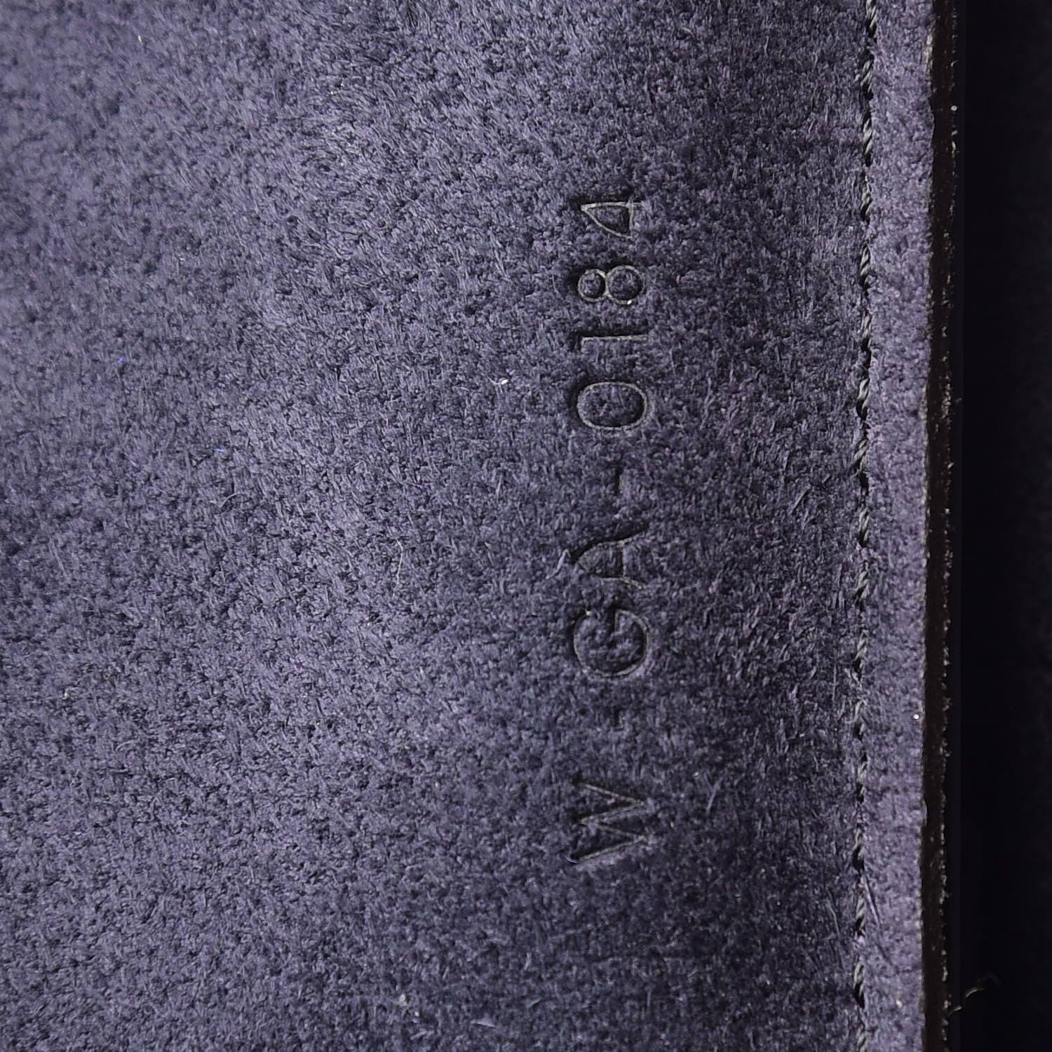 Celine Grained Calfskin Mini Belt Bag Indigo 9 of 17