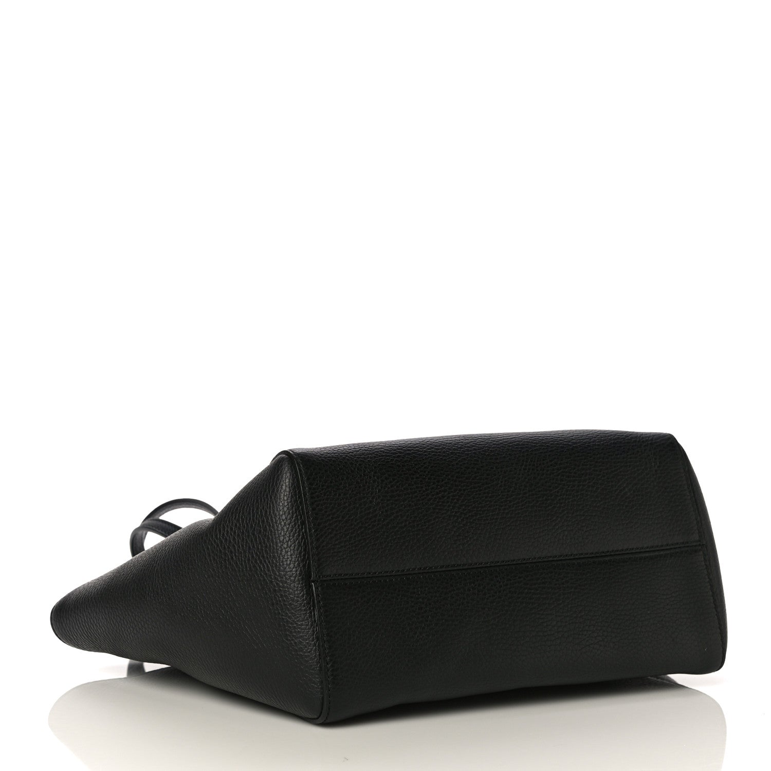 Gucci Pebbled Calfskin Small Swing Tote Black 4 of 11