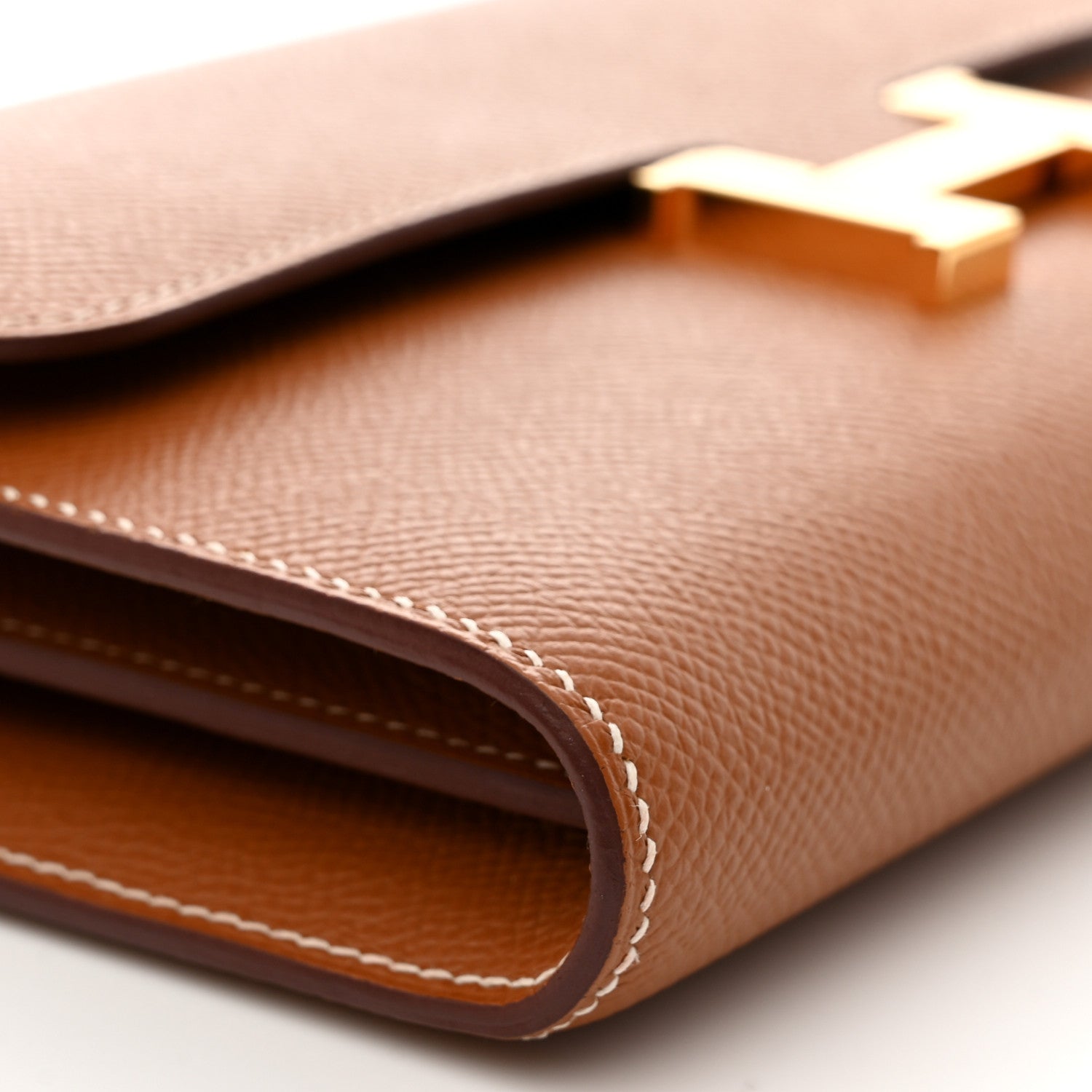 Hermes Epsom Constance Long Wallet To Go Gold 8 of 11