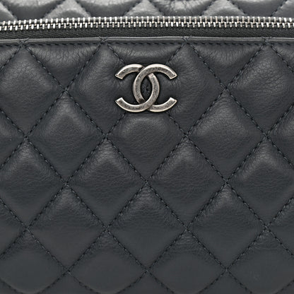 Chanel Calfskin Quilted Waist Bag Dark Grey 10 of 12