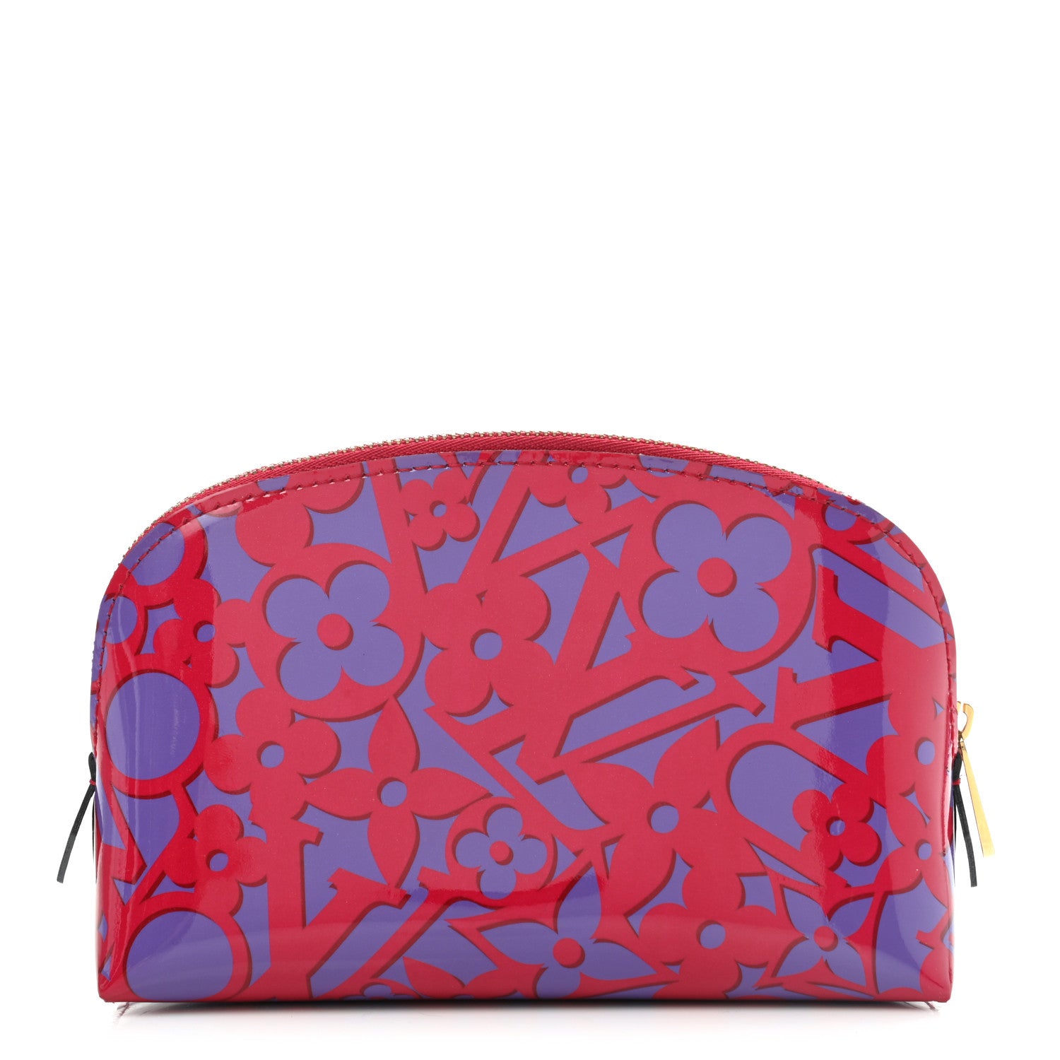 Louis Vuitton Patent Sweet Monogram Cosmetic Pouch Rose Indien 1 of 10