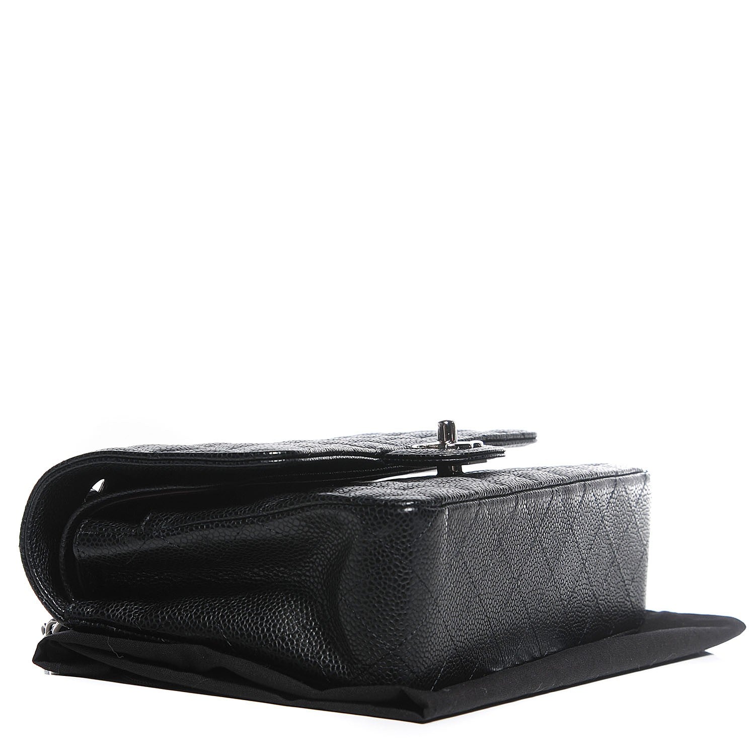 Chanel Caviar Quilted Medium Double Flap Black 4 of 8