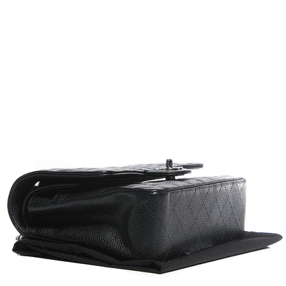 Chanel Caviar Quilted Medium Double Flap Black 4 of 8