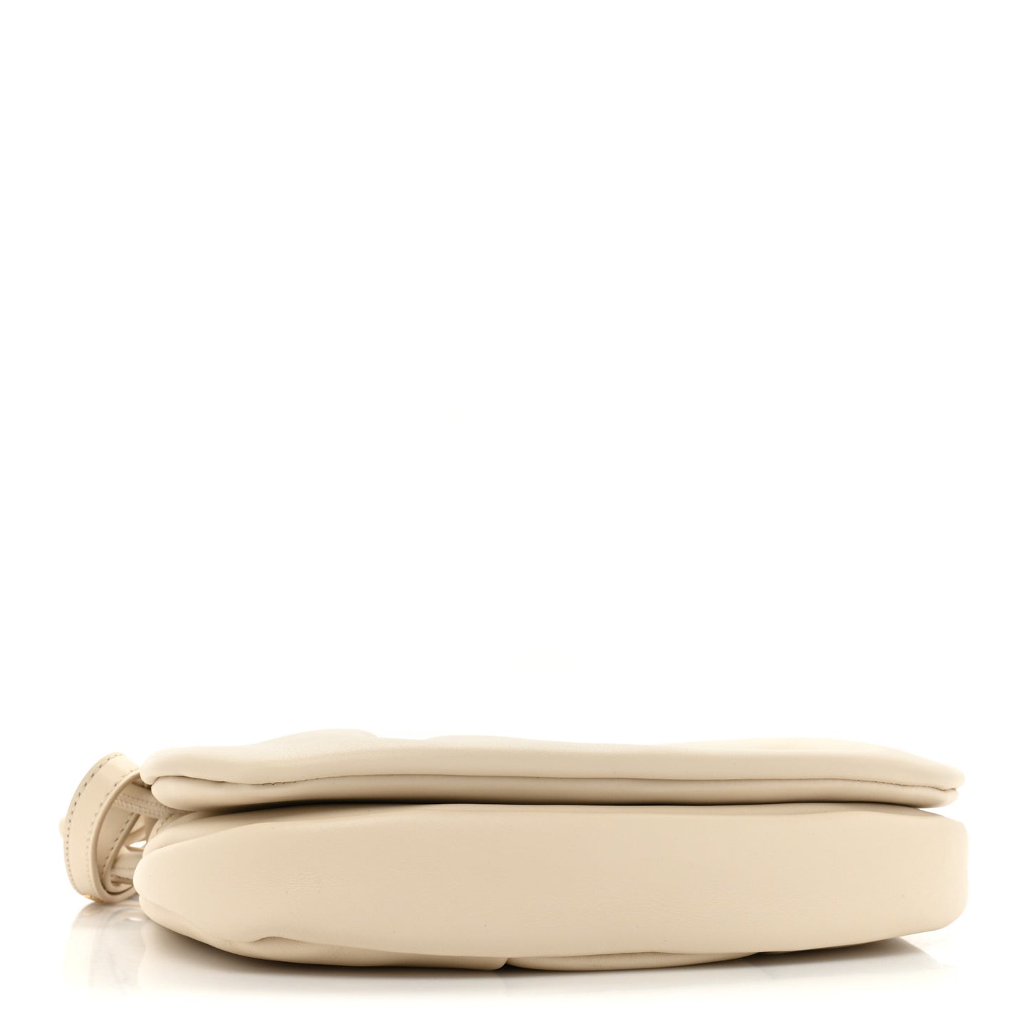 Shiny Nappa Calfskin Paseo Satchel Angora