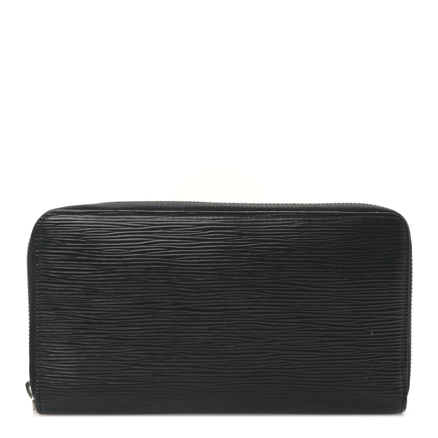 Louis Vuitton Epi Zippy Organizer Wallet Black 1 of 8