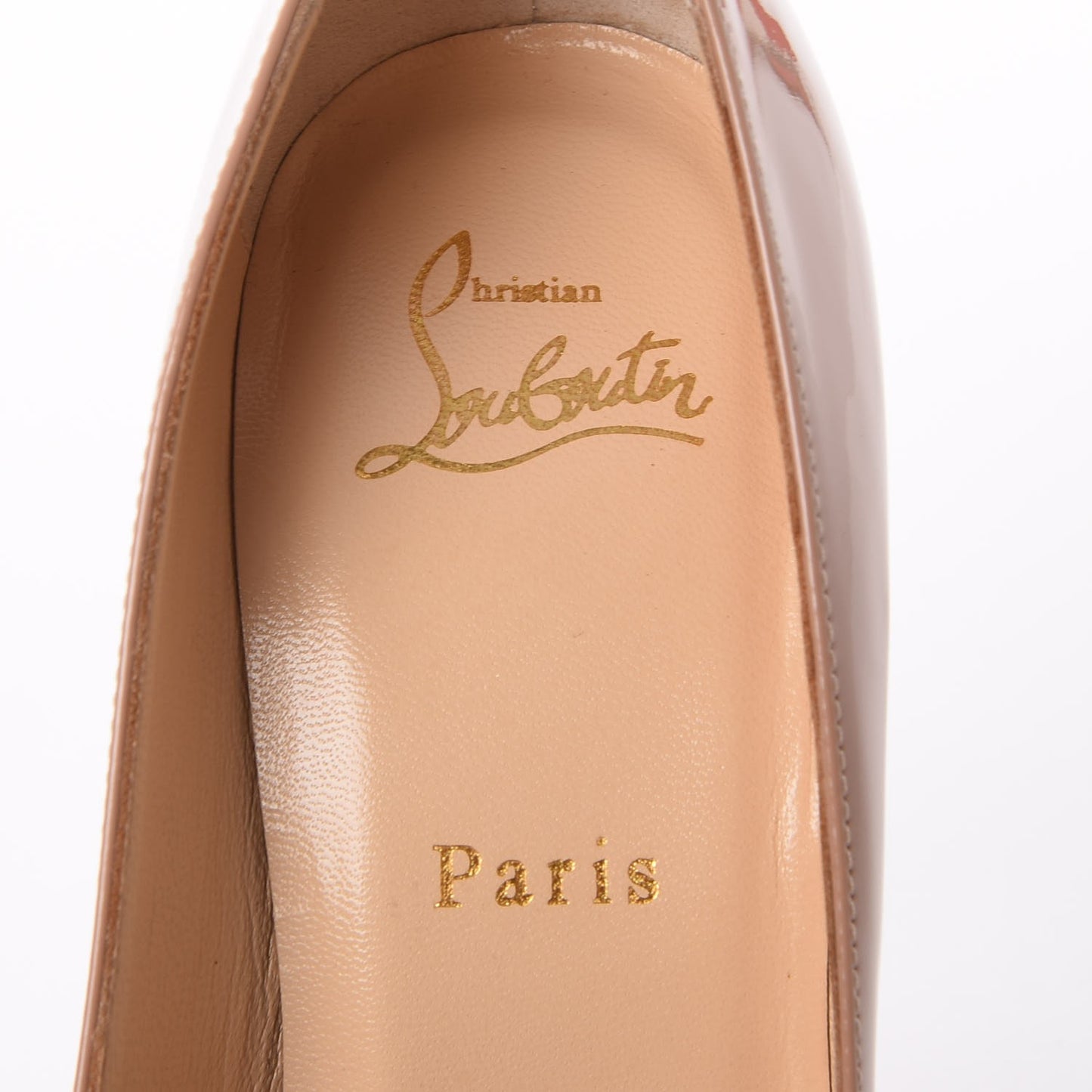 Patent Decollete 868 100 Pumps 38.5 Nude