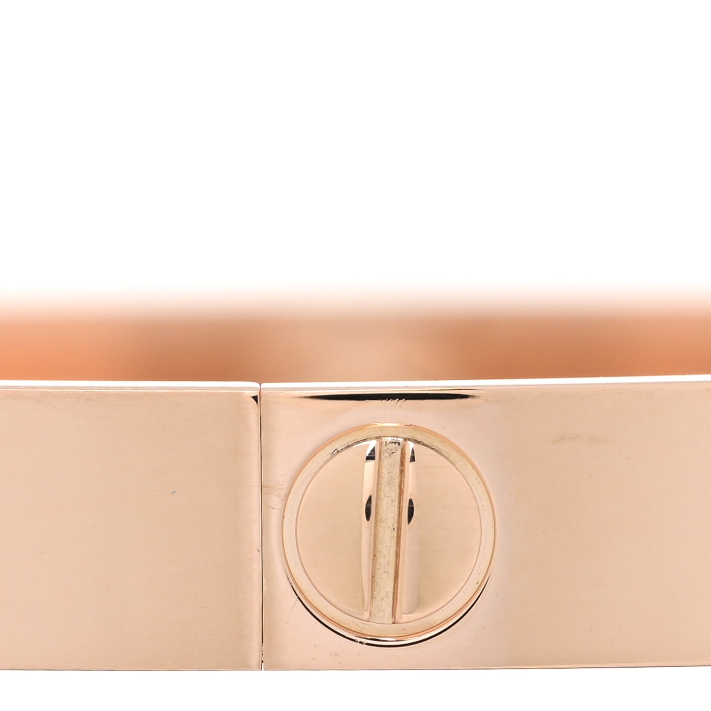 18K Pink Gold LOVE Bracelet 17