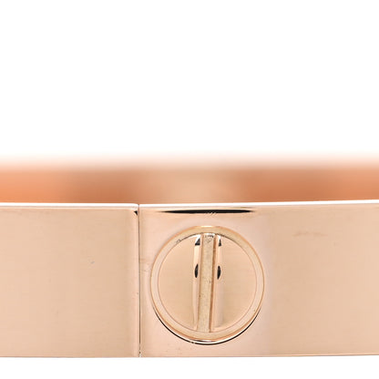Cartier 18K Pink Gold LOVE Bracelet 17 5 of 6