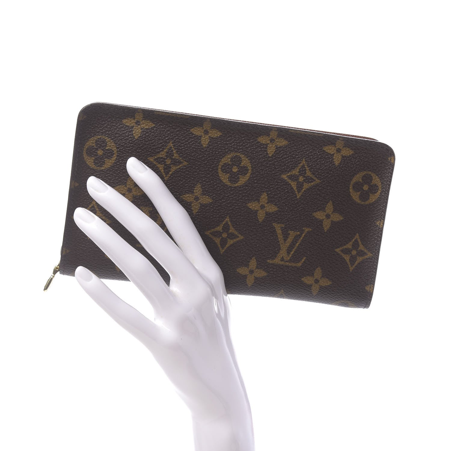 Louis Vuitton Monogram Porte-Monnaie Zippy Wallet 2 of 7