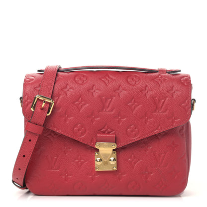 Louis Vuitton Empreinte Pochette Metis Scarlet 1 of 5