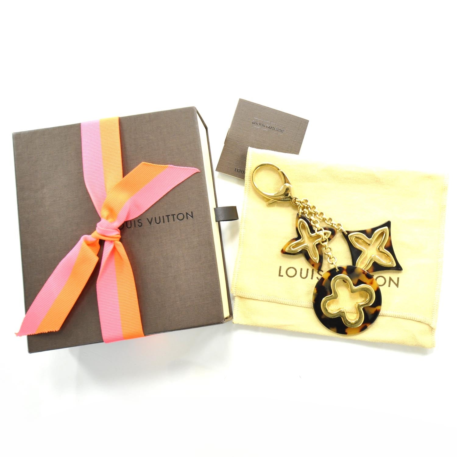 Louis Vuitton Insolence Bag Charm Ecaille 2 of 4