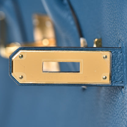 Hermes Togo Birkin 30 Cobalt 15 of 36