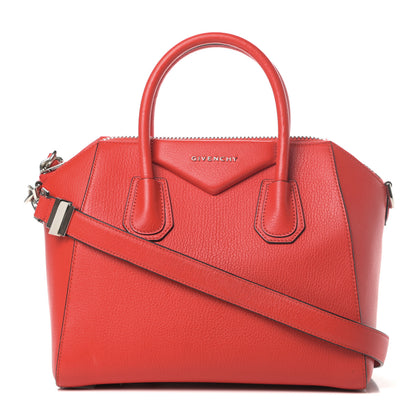 Givenchy Sugar Goatskin Small Antigona Red 1 of 12